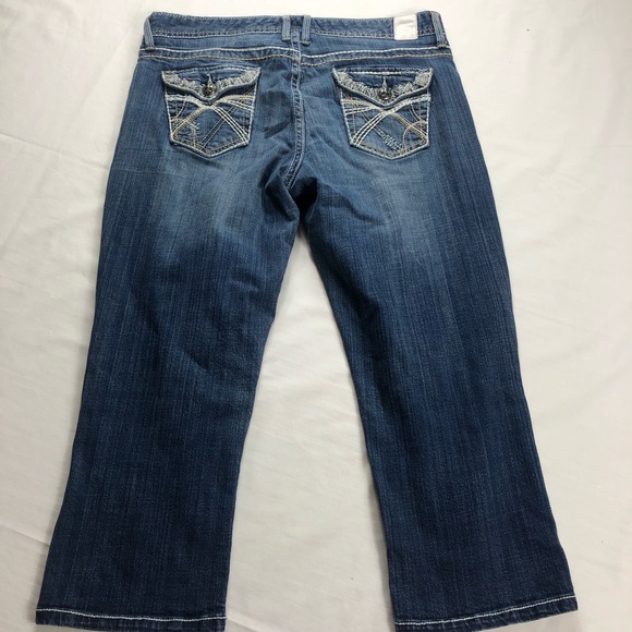 Maurice’s Mid Rise Capris Sz 9/10 - Picture 3 of 8